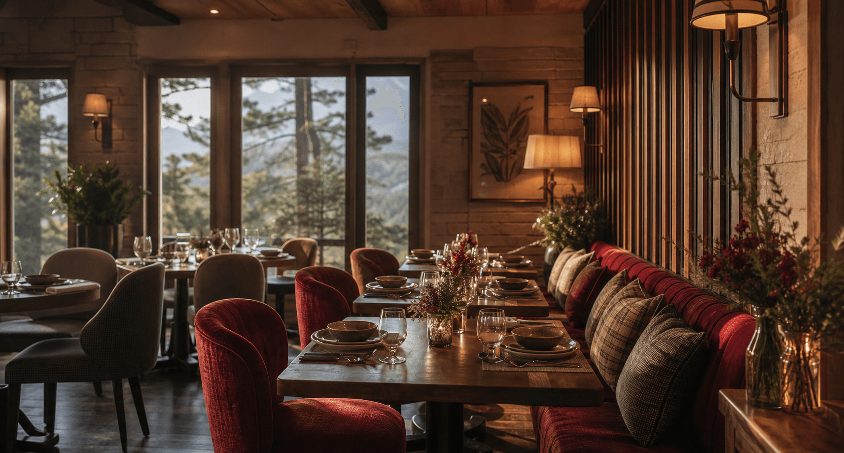 Strawberry Bistro dining room